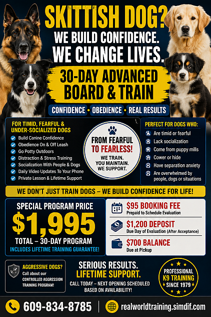 Building K9 Confidence