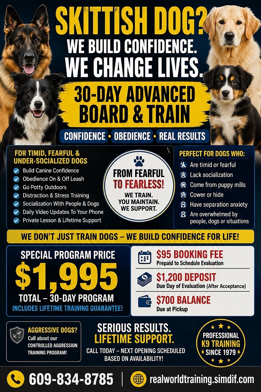 Building K9 Confidence